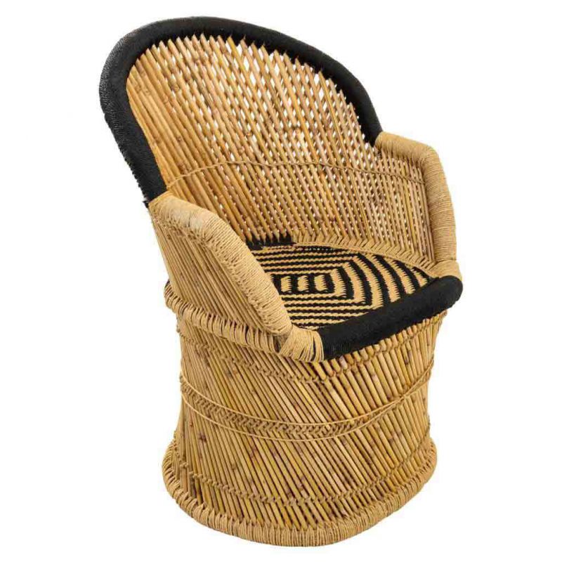 BAMBOO ARMCHAIR WITH ARMS
