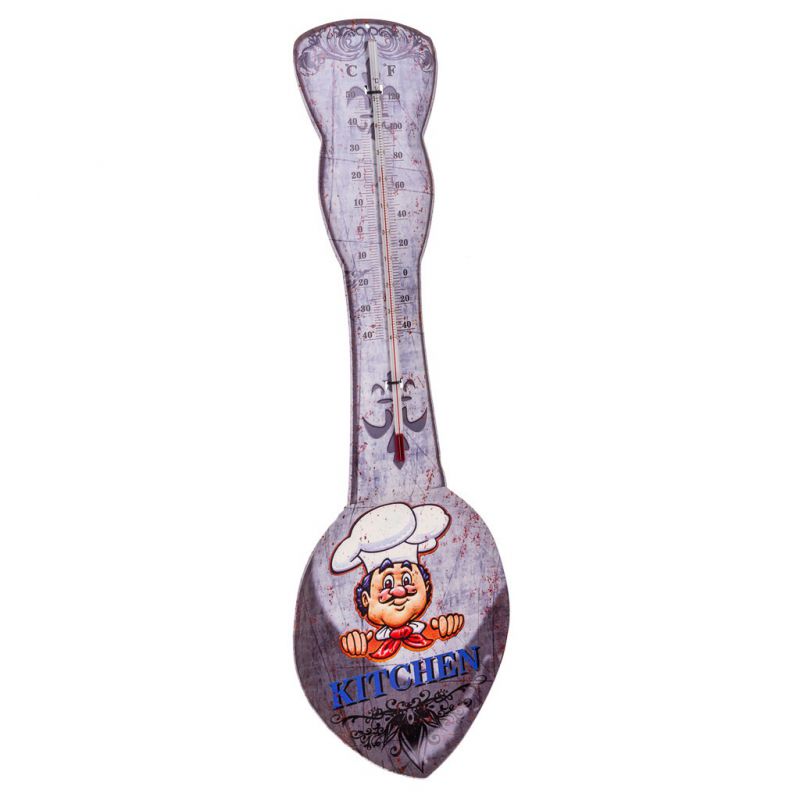 IRON WALL THERMOMETER