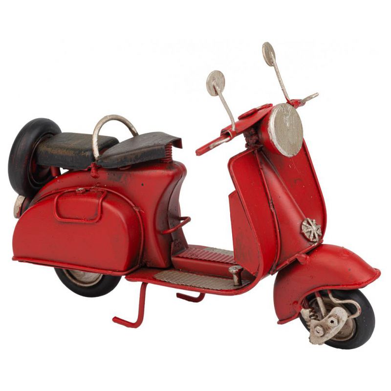 RED METAL MOTORCYCLE