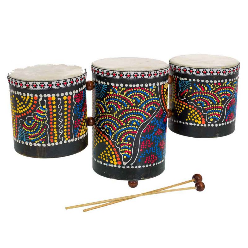 3 SMALL DRUM