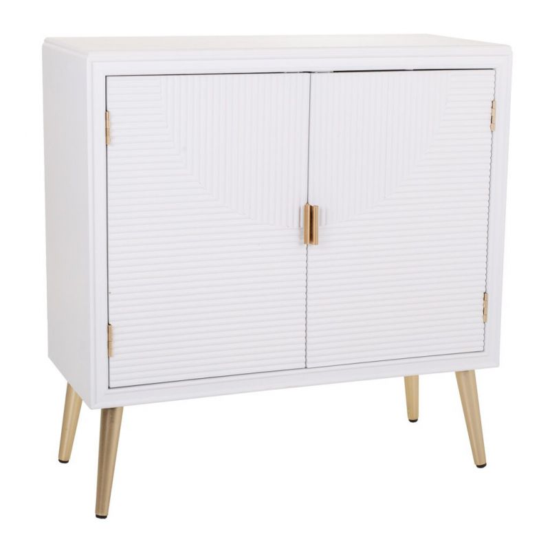 WHITE WOOD CONSOLE