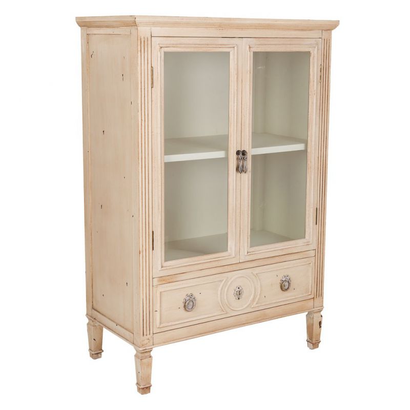 2 DOORS AND 1 DRAWER CABINET