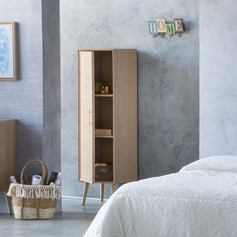 WOODEN WARDROBE AND GRID
