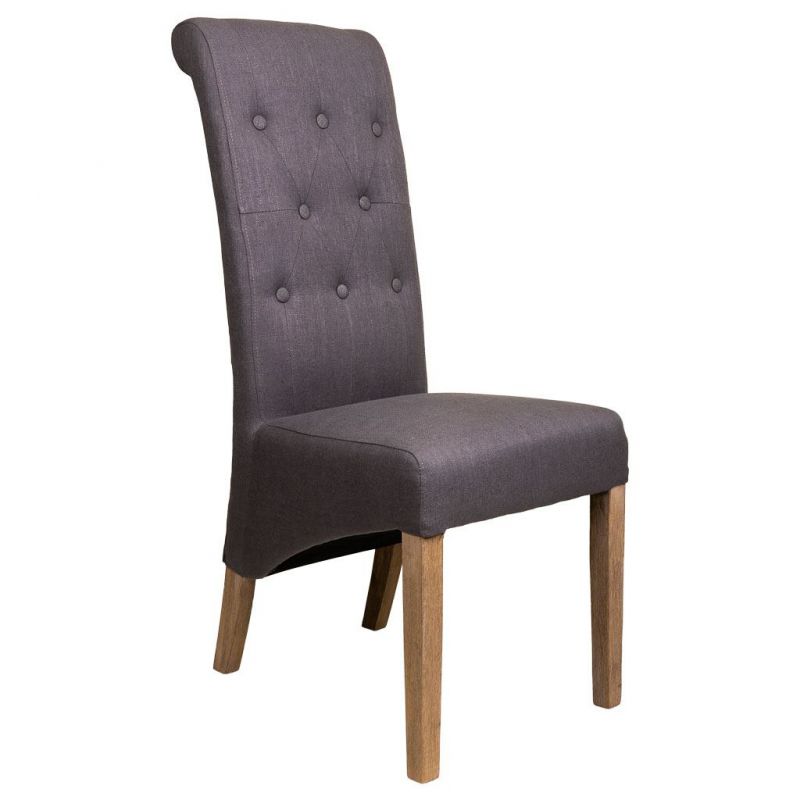 UPHOLSTERED WOODEN CHAIR