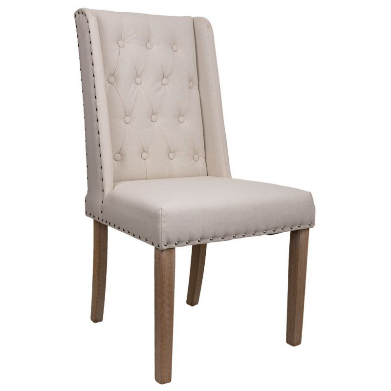 UPHOLSTERED WOODEN CHAIR