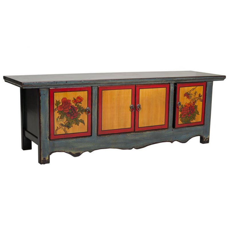 WOOD PAINTED CABINET