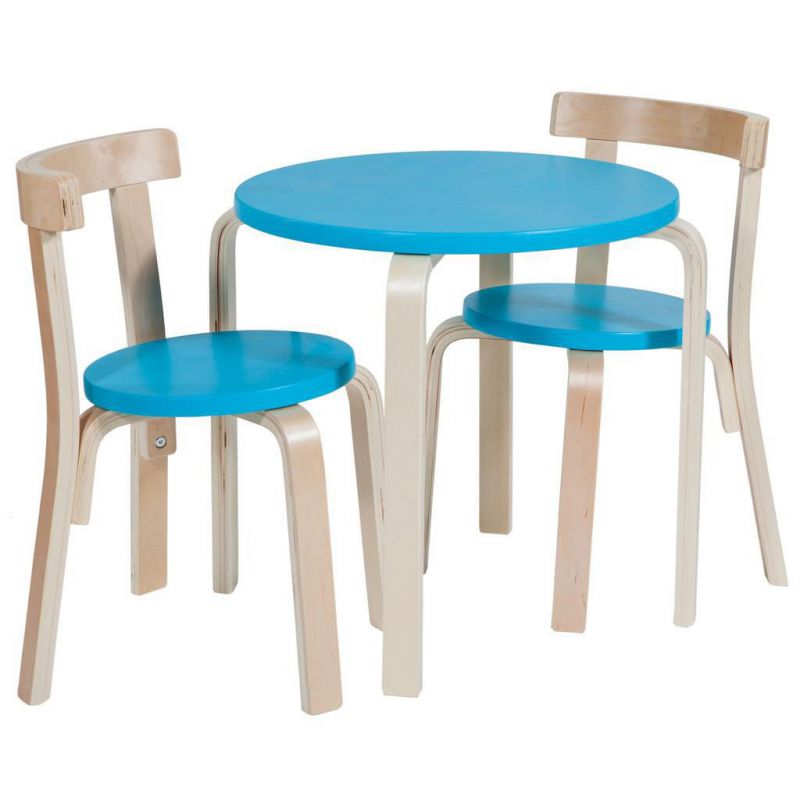 KIT SET TABLE, 2 CHILDREN CHAIRS