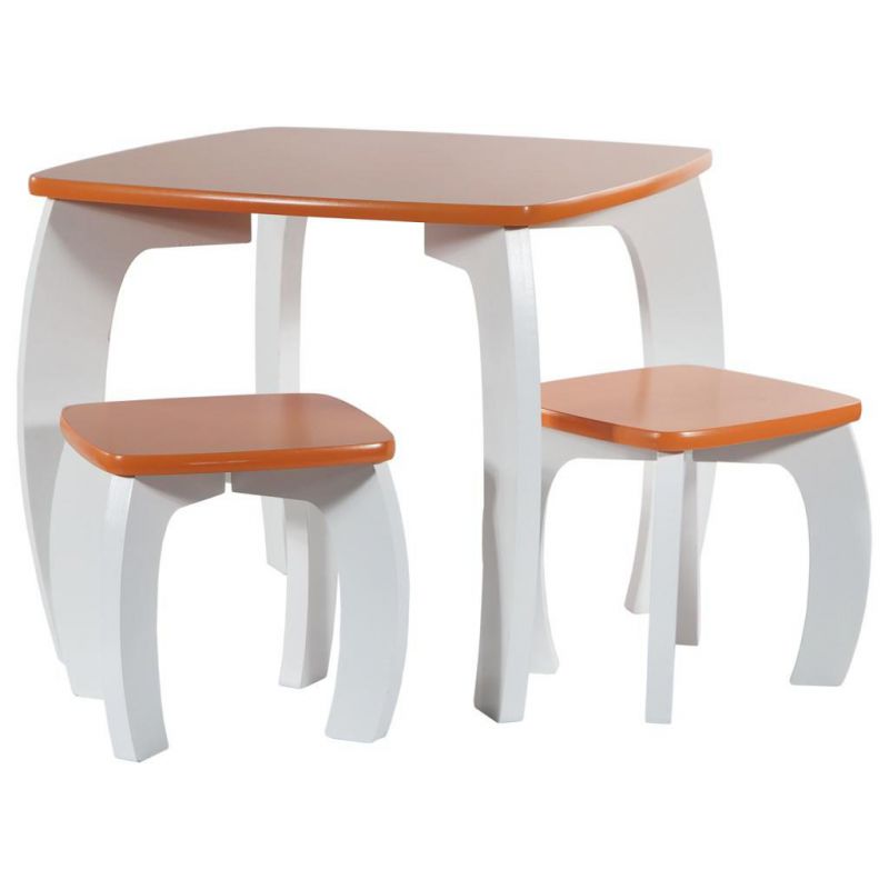 KIT SET OF TABLE AND 2 STOOLS