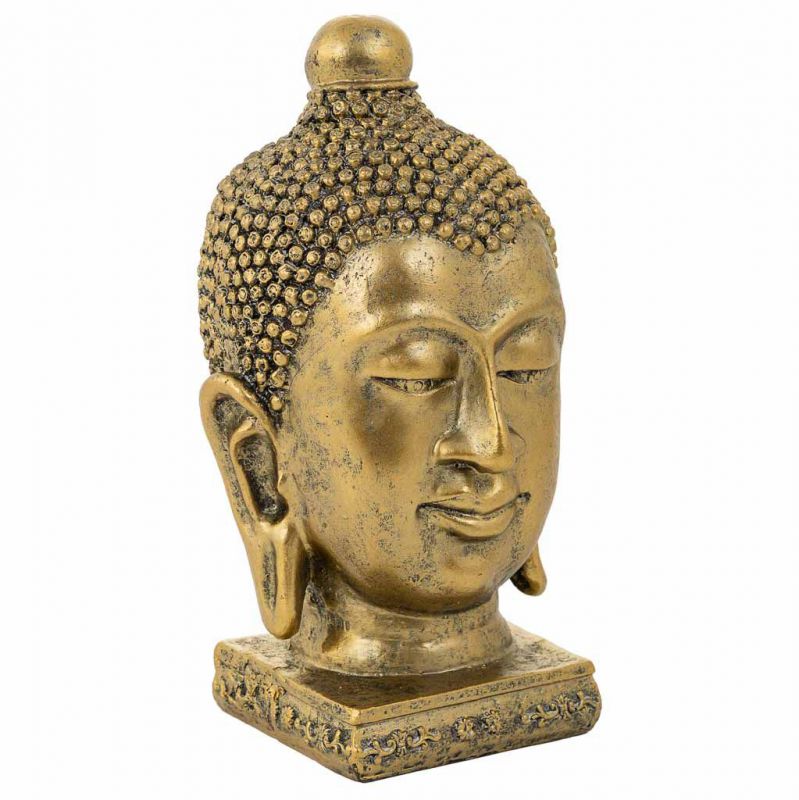 Budha decoracion de resin dorado