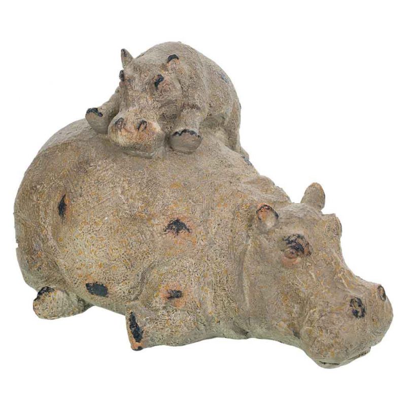 Figura hipopotamo decoracion