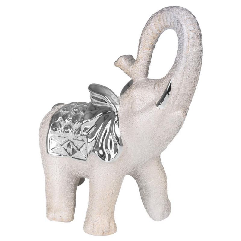 Elefante de porcelana champan